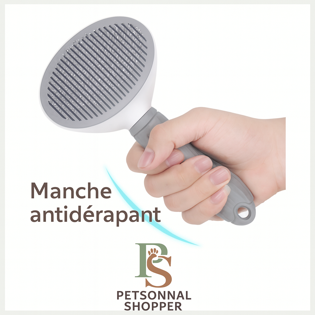 Clean brush - Peigne pour animaux autonettoyant