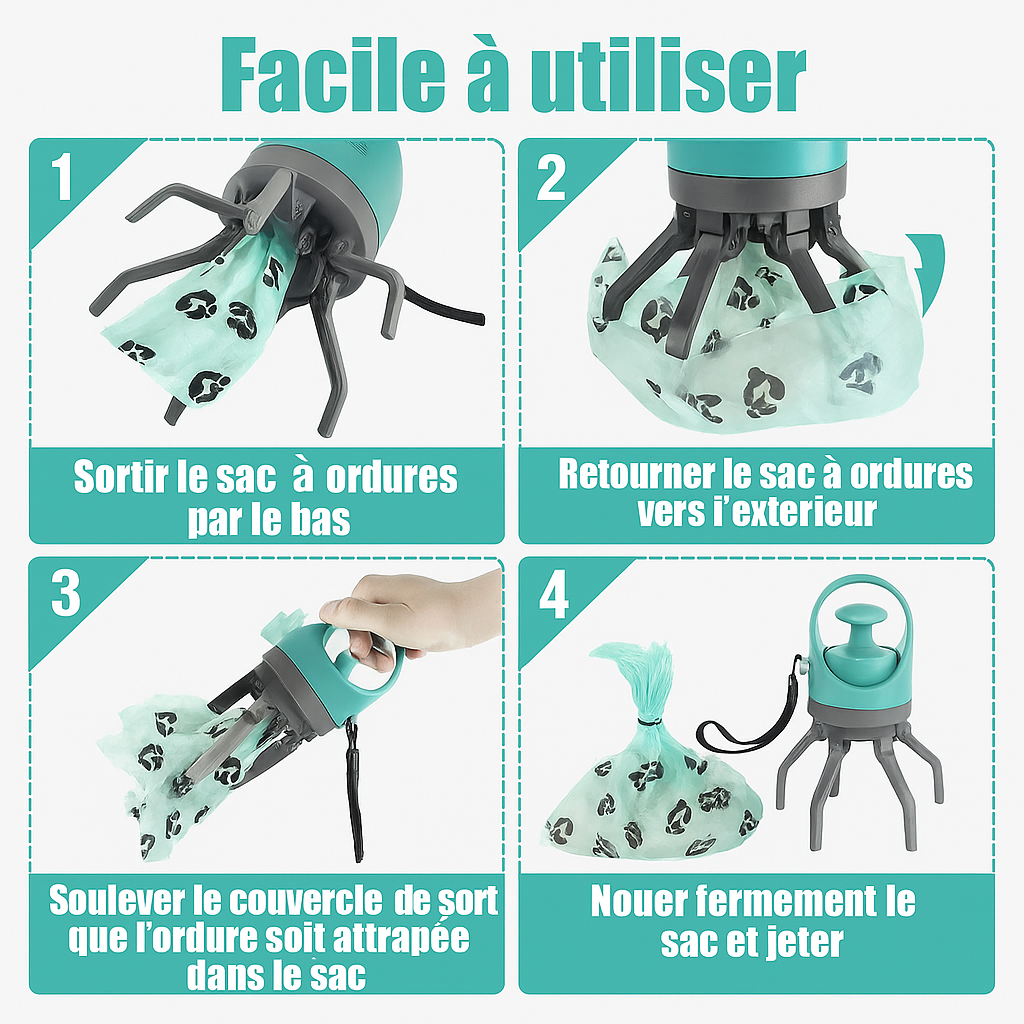 CleanpPick - Attrape crottes hygiènique