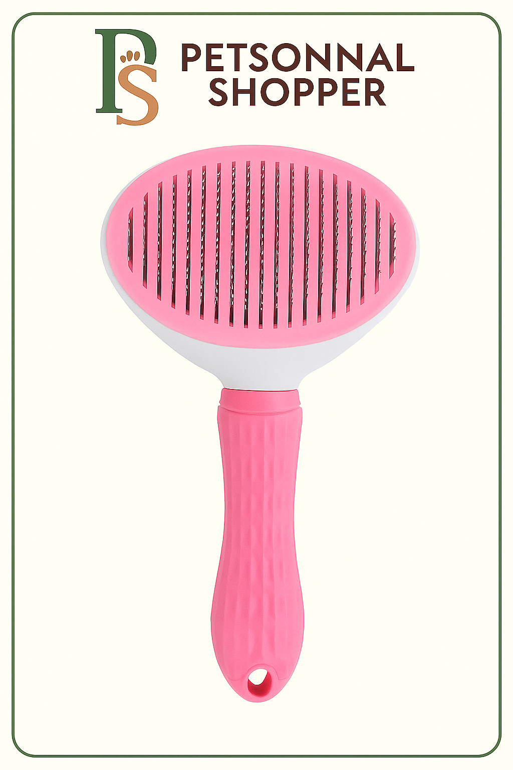 Clean brush - Peigne pour animaux autonettoyant