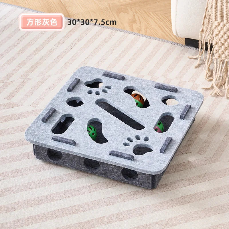 Puzzle ludique et éducatif pour chat