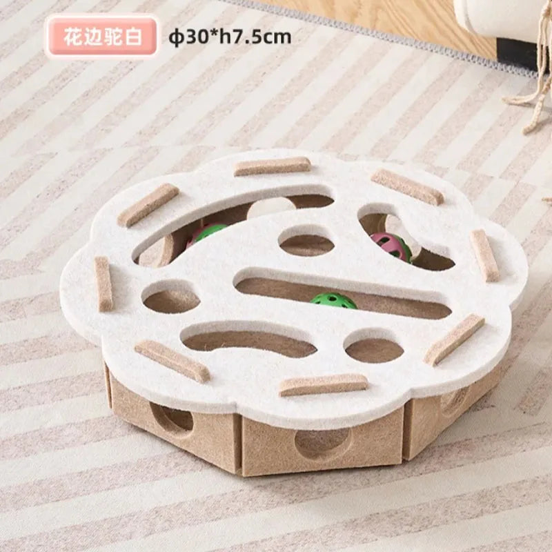 Puzzle ludique et éducatif pour chat