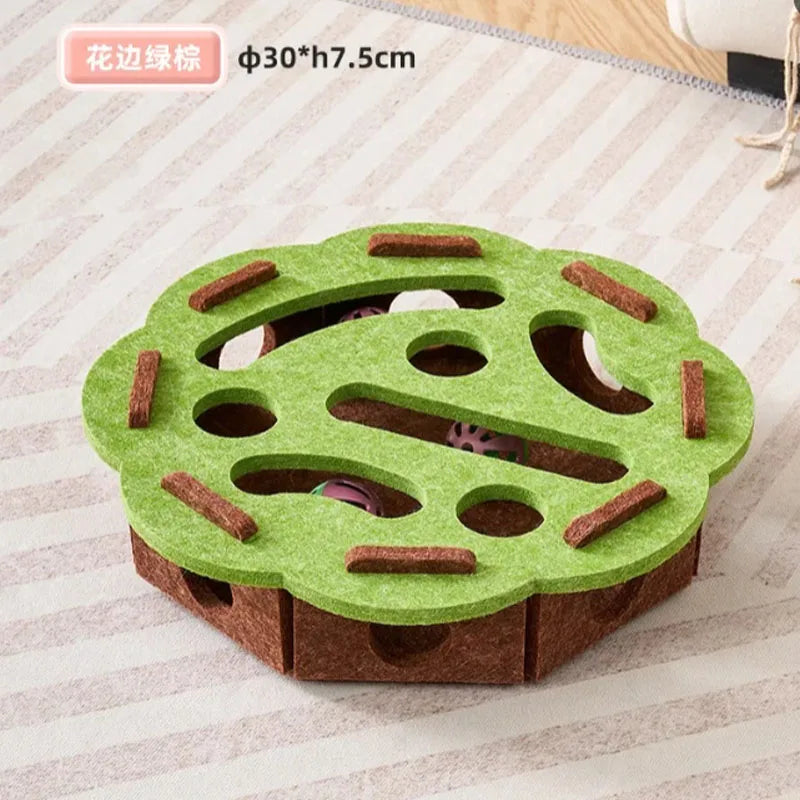 Puzzle ludique et éducatif pour chat