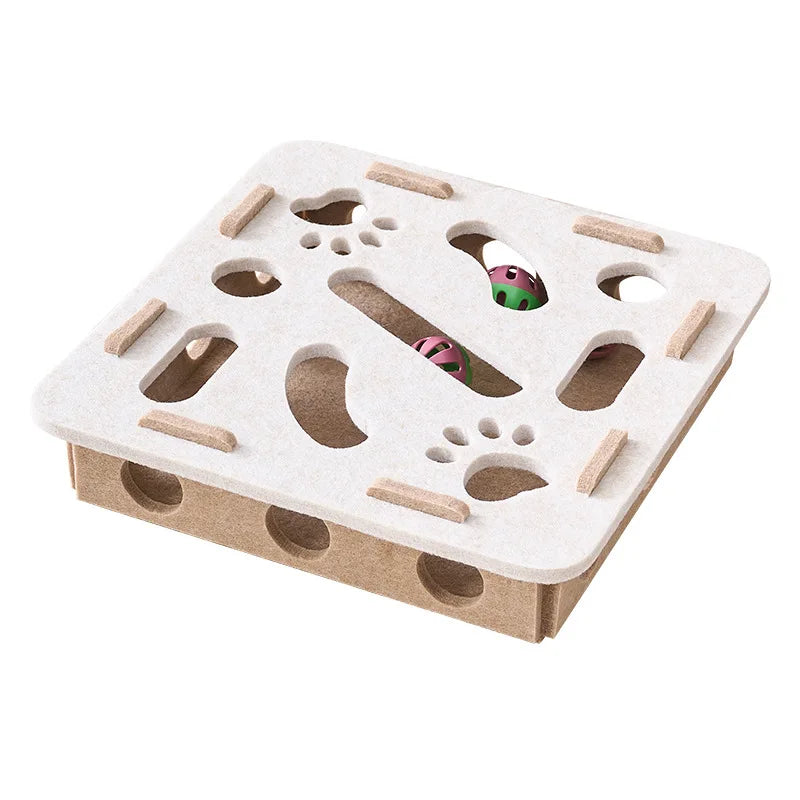 Puzzle ludique et éducatif pour chat