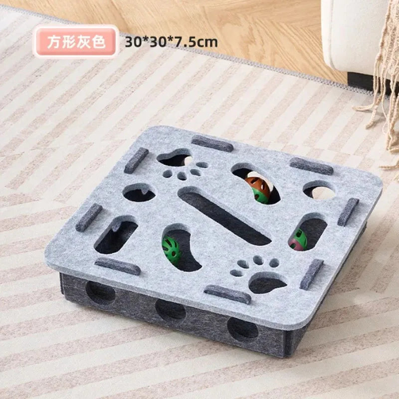 Puzzle ludique et éducatif pour chat