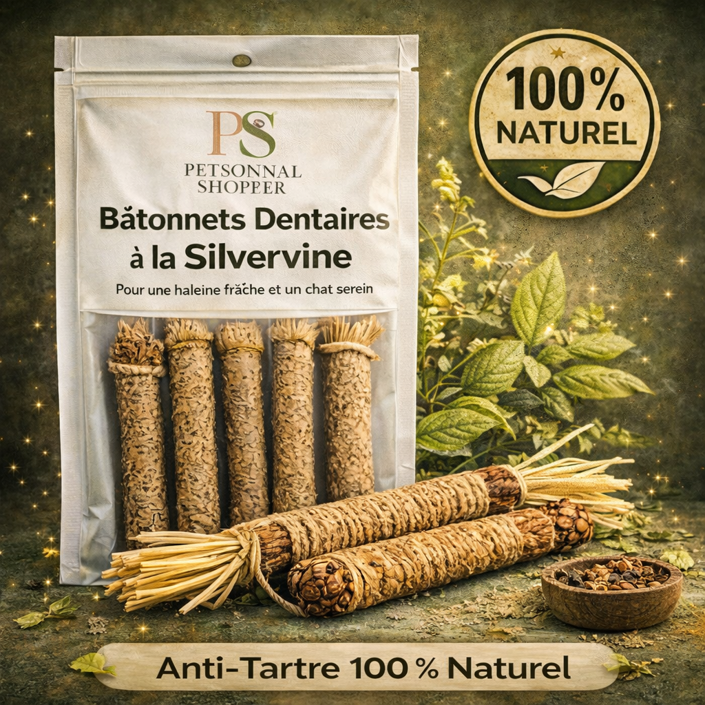 Bâtonnets dentaires à la silvervine